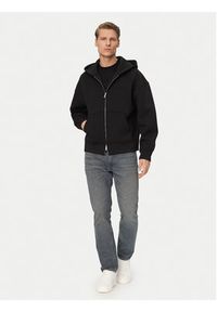 Calvin Klein Bluza LV04RE218G Czarny Relaxed Fit. Kolor: czarny. Materiał: syntetyk #3
