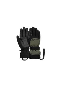 Rękawice narciarskie Reusch Primus R-TEX® XT. Kolor: czarny, zielony, wielokolorowy. Materiał: softshell. Wzór: aplikacja. Sezon: zima. Sport: narciarstwo #1