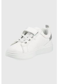Big-Star - Big Star sneakersy dziecięce kolor biały. Nosek buta: okrągły. Zapięcie: rzepy. Kolor: biały. Materiał: guma