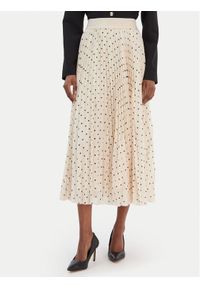 JOOP! Spódnica plisowana Salma2 30100095 Beżowy Regular Fit. Kolor: beżowy. Materiał: syntetyk #1