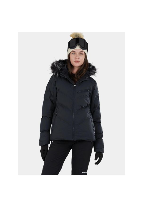 FUNDANGO - Kurtka Narciarska Damska Fundango Elyra. Kolor: czarny. Materiał: syntetyk. Sezon: zima. Sport: narciarstwo