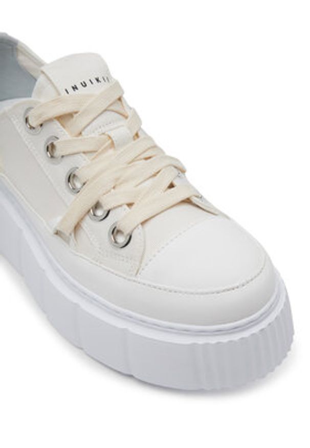 Inuikii Trampki Matilda Canvas Low 30102-025 Biały. Kolor: biały. Materiał: materiał