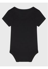 Calvin Klein Jeans Body dziecięce IN0IN00014 Czarny Regular Fit. Kolor: czarny. Materiał: bawełna