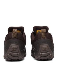 CAT Footwear Półbuty Instruct P722310 Brązowy. Kolor: brązowy. Materiał: nubuk, skóra #6