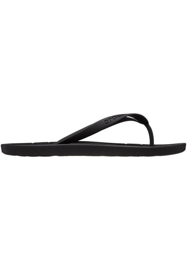 Japonki damskie Crocs 210089001. Zapięcie: bez zapięcia. Kolor: czarny. Materiał: materiał, syntetyk. Sport: turystyka piesza