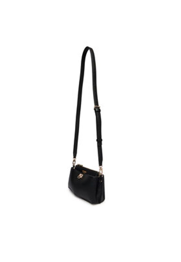 Guess Torebka Bianca Mini HWBG99 07720 Czarny. Kolor: czarny. Materiał: skórzane