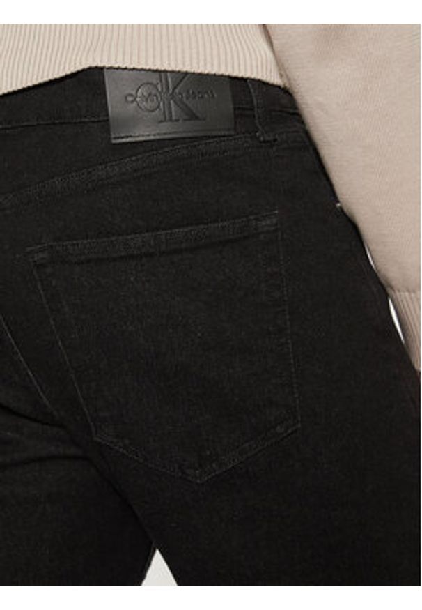 Calvin Klein Jeans Jeansy J30J326546 Czarny Straight Fit. Kolor: czarny