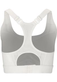 Biustonosz dla kobiet Athlecia Jennie V2. Kolor: biały. Sport: fitness