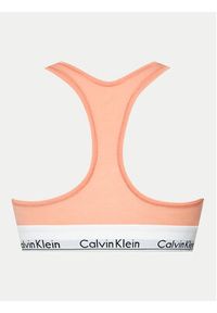 Calvin Klein Underwear Biustonosz top 0000F3785E Koralowy. Kolor: pomarańczowy. Materiał: bawełna