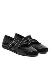 Karl Lagerfeld - KARL LAGERFELD Baleriny Altia KL66101 Czarny. Kolor: czarny. Materiał: skóra #3
