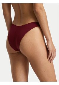 Guess Dół od bikini E6GO11 KF590 Bordowy. Kolor: czerwony. Materiał: syntetyk #2