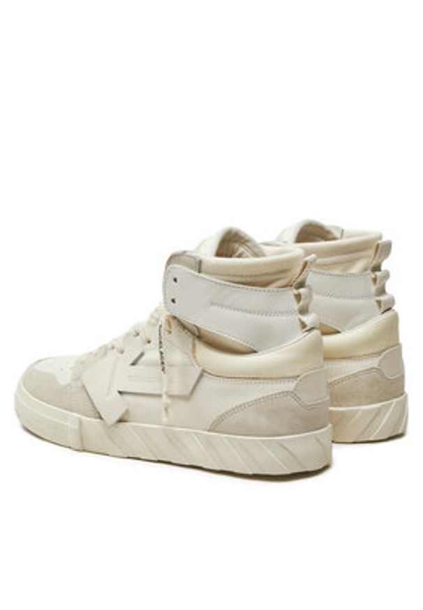 OFF-WHITE - Off-White Sneakersy OMIA225S22LEA0010401 Biały. Kolor: biały. Materiał: skóra