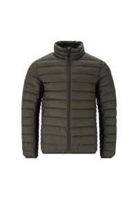 Kurtka puchowa Whistler Edge. Kolor: czarny, wielokolorowy, zielony. Materiał: puch. Sport: turystyka piesza #1