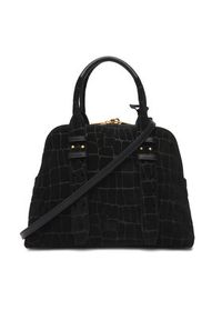 Pinko - PINKO Torebka Bowling Bag Medium AI 25-26 PLTT 105906 A2YW Czarny. Kolor: czarny. Materiał: skórzane, zamszowe