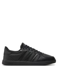 Adidas - adidas Sneakersy Breaknet Sleek IH5422 Czarny. Kolor: czarny. Materiał: skóra