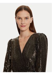 Morgan Sukienka koktajlowa 242-RSTELLA Czarny Regular Fit. Kolor: czarny. Materiał: syntetyk. Styl: wizytowy #4