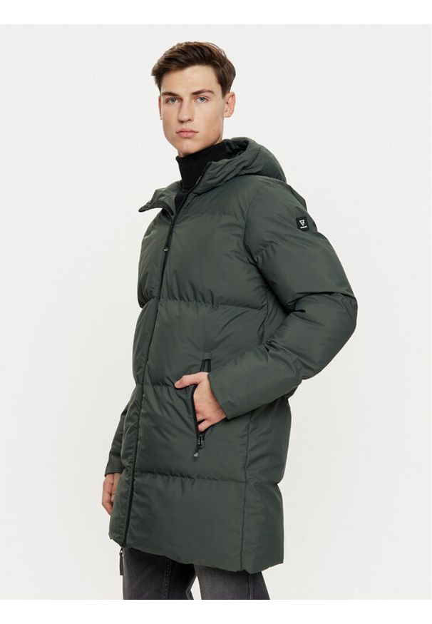 BRUNOTTI - Brunotti Płaszcz zimowy Bigmain 2421180003 Zielony Regular Fit. Kolor: zielony. Materiał: syntetyk. Sezon: zima