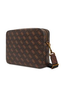 Guess Saszetka HMMILO P5222 Brązowy. Kolor: brązowy. Materiał: skóra