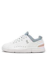 On Buty do biegania The Roger Advantage 3WD10652349 Biały. Kolor: biały. Materiał: skóra