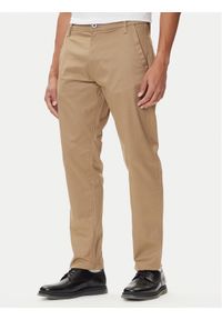 G-Star RAW - G-Star Raw Chinosy Morry D26400-C105 Beżowy Tapered Fit. Kolor: beżowy. Materiał: bawełna
