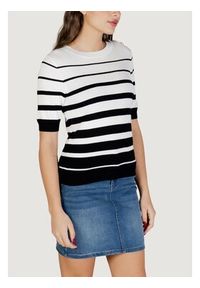 Morgan Sweter 261-MLOL Biały Regular Fit. Kolor: biały. Materiał: wiskoza #4