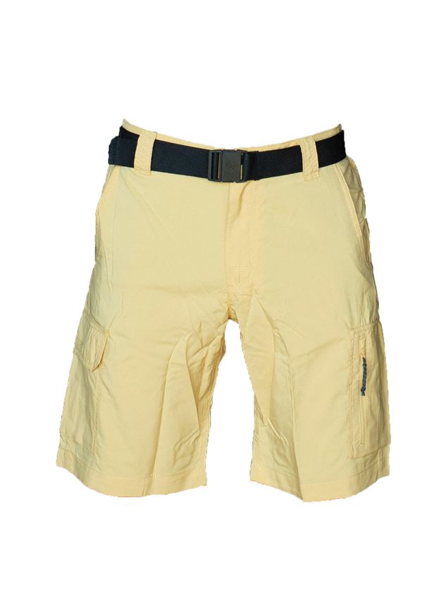 columbia - Spodenki sportowe męskie Silver Ridge Utility Cargo Shorts. Kolor: żółty. Materiał: poliester. Długość: krótkie. Sezon: lato