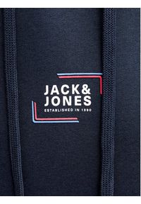 Jack & Jones Bluza Corp Graphic 12268422 Granatowy Regular Fit. Kolor: niebieski. Materiał: syntetyk #4