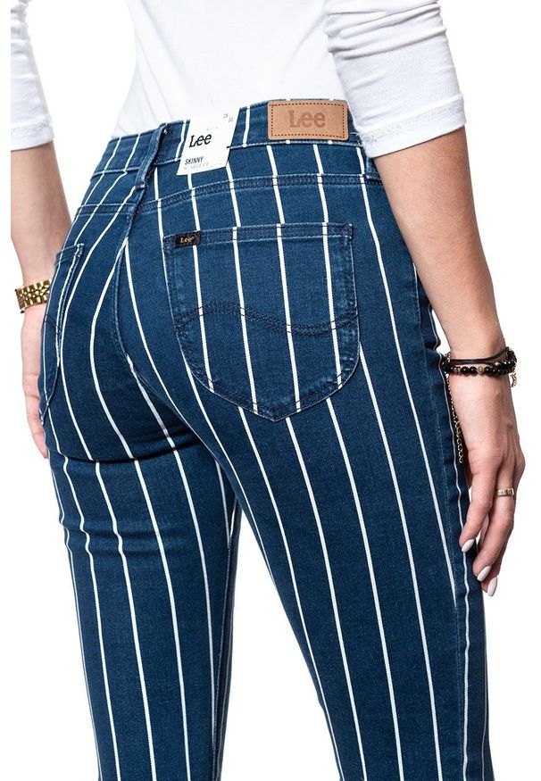 Lee - SPODNIE DAMSKIE LEE SCARLETT STREAK STRIPE L526MPHY 112111770