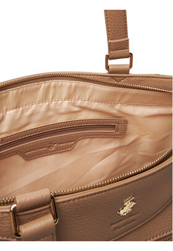 Beverly Hills Polo Club Torebka C-BHPC-L-002-08 Beżowy. Kolor: beżowy