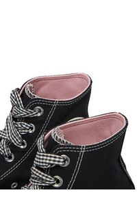 Converse Trampki Chuck Taylor All Star Gingham A13661C Czarny. Kolor: czarny. Materiał: materiał #5
