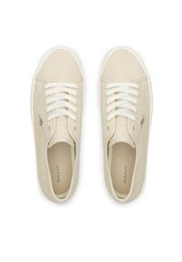 GANT - Gant Tenisówki Pillox Sneaker 28538605 Beżowy. Kolor: beżowy. Materiał: materiał #7