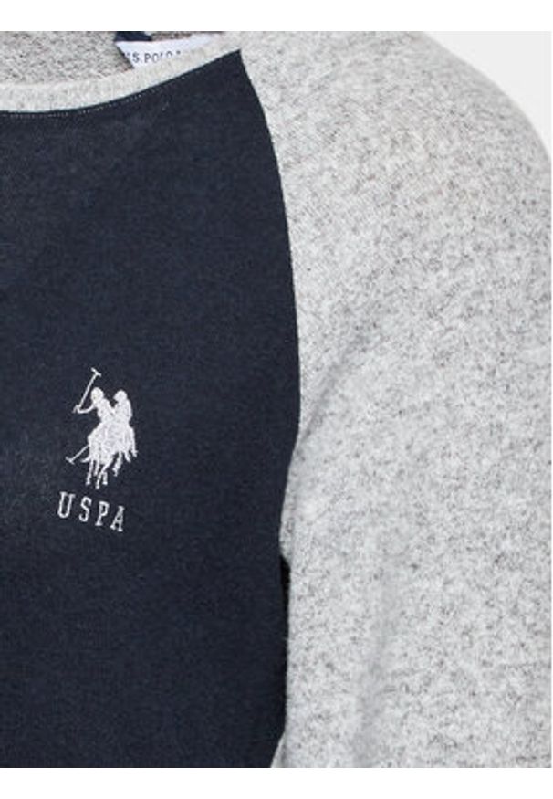 U.S. Polo Assn. Piżama Ev Gijm 16817 Szary Regular Fit. Kolor: szary. Materiał: syntetyk