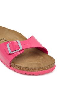 Birkenstock Klapki Madrid 1030872 Różowy. Kolor: różowy. Materiał: skóra #4