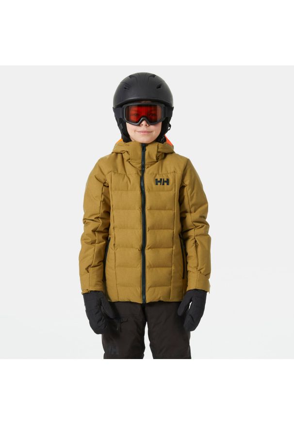 Dziecięca kurtka narciarska Helly Hansen Venture. Kolor: brązowy. Sezon: zima. Sport: narciarstwo
