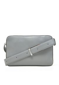 Calvin Klein Torebka Embossed Logo Camera Bag K60K612555 Szary. Kolor: szary #6