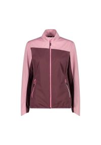 Damski polar CMP. Kolor: czerwony, fioletowy, wielokolorowy. Materiał: polar. Sport: turystyka piesza #1