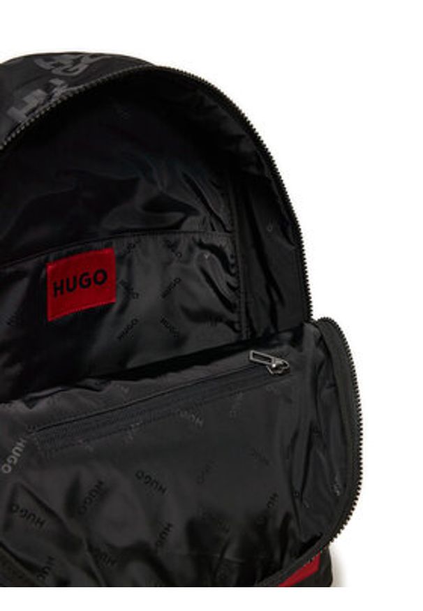 Hugo Plecak Ethon 2.0m 50529424 Czarny. Kolor: czarny. Materiał: materiał