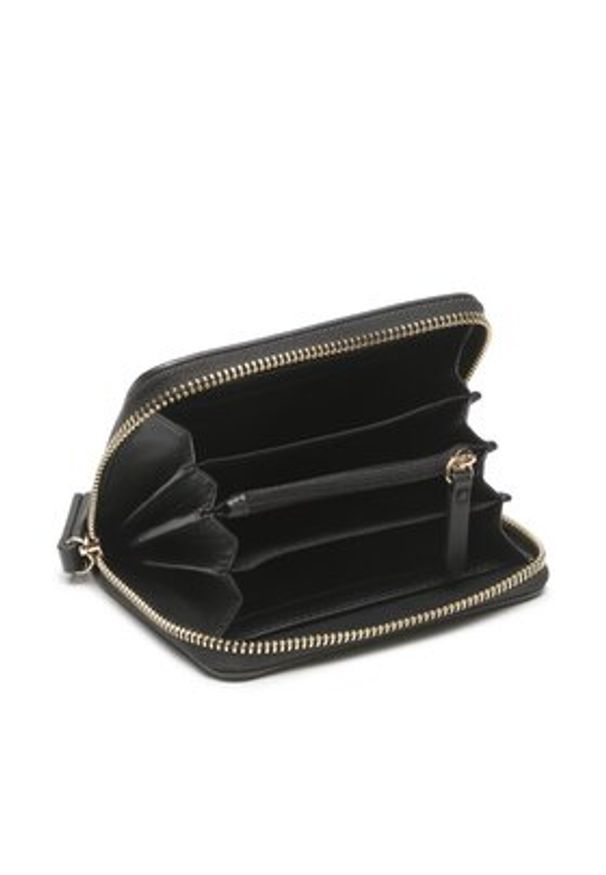 VALENTINO - Valentino Portfel Zero VPS7B3137 Czarny. Kolor: czarny. Materiał: skóra