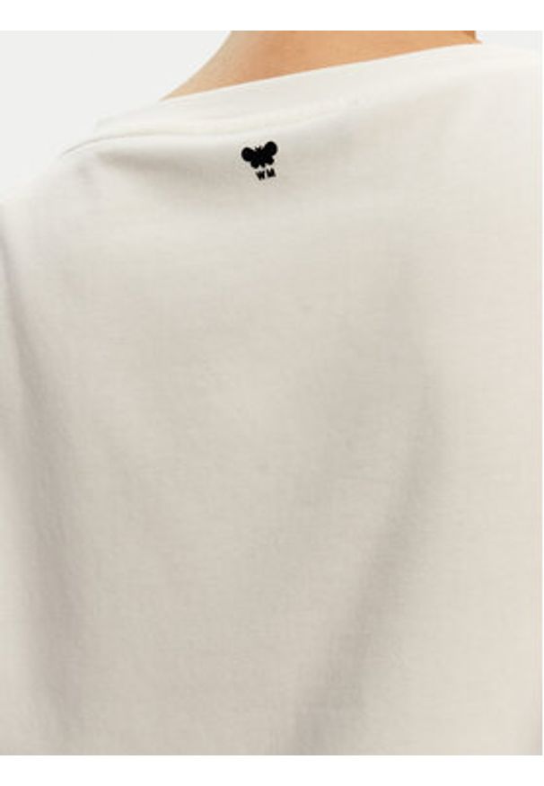 Weekend Max Mara Bluzka Multia 2525946031 Biały Regular Fit. Kolor: biały. Materiał: bawełna