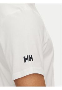 Helly Hansen T-Shirt Shoreline 54601 Biały Regular Fit. Kolor: biały. Materiał: bawełna #4