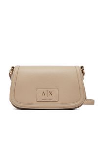 Armani Exchange Torebka XW002596 AF22649 U6223 Beżowy. Kolor: beżowy. Materiał: skórzane #1