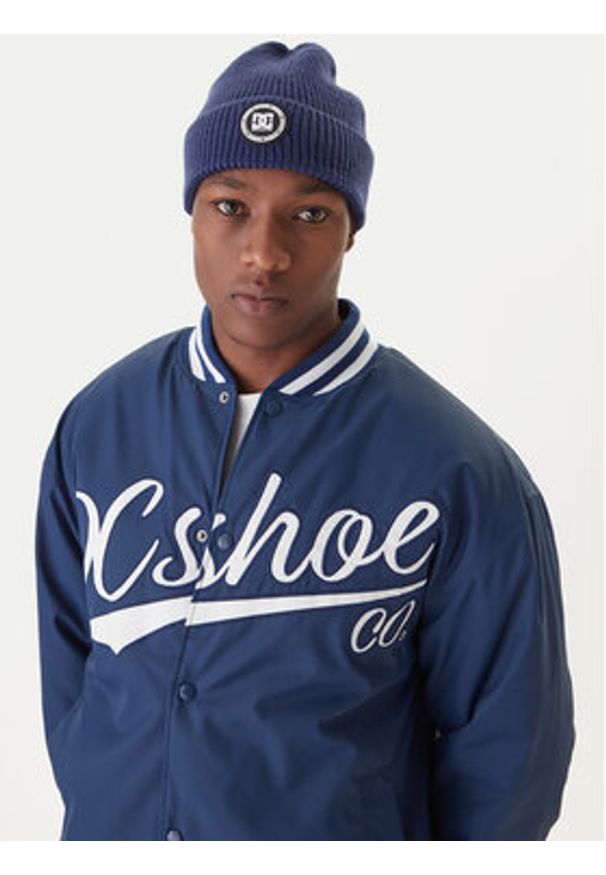 DC Kurtka bomber EDYJK03266 Granatowy Regular Fit. Kolor: niebieski. Materiał: syntetyk