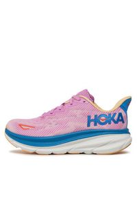 HOKA - Hoka Buty do biegania Clifton 9 1127896 Różowy. Kolor: różowy. Materiał: materiał #4