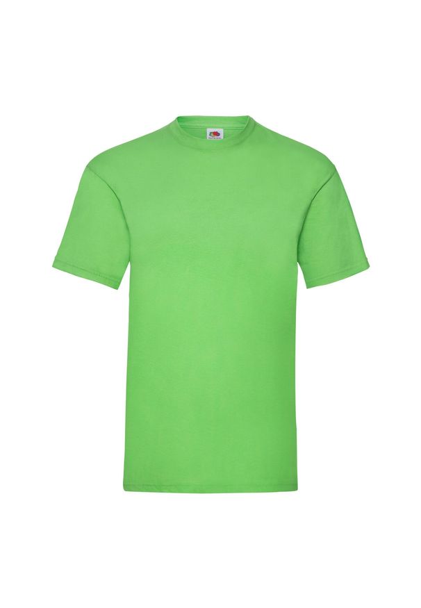 FRUIT OF THE LOOM - Męska Koszulka Valueweight. Kolor: żółty, wielokolorowy, zielony