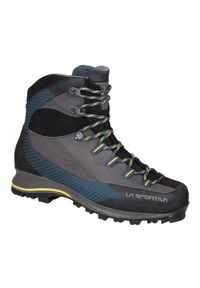 LA SPORTIVA - Buty trekkingowe męskie La Sportiva Trango Trk Gtx. Wysokość cholewki: za kostkę. Zapięcie: sznurówki. Kolor: szary. Materiał: skóra. Szerokość cholewki: normalna