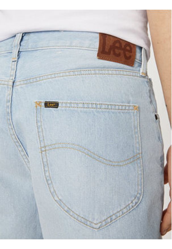 Lee Szorty jeansowe Asher 112349239 Niebieski Loose Fit. Kolor: niebieski. Materiał: bawełna