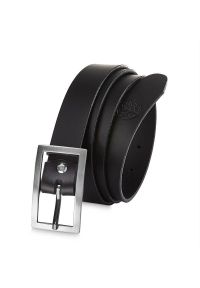 Betlewski - Skórzany pasek damski SILVA Czarny 100. Kolor: czarny. Materiał: skóra. Wzór: paski #1