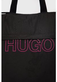 Hugo Torebka 50451807 kolor czarny. Kolor: czarny. Rodzaj torebki: na ramię #5