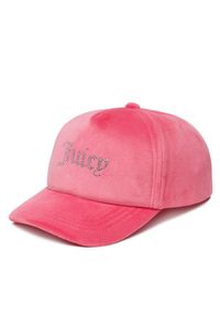 Czapka z daszkiem Juicy Couture. Kolor: różowy #1