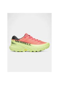 Damskie buty do biegania w terenie Merrell Agility Peak 5. Kolor: pomarańczowy, wielokolorowy, zielony